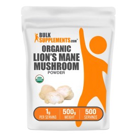 Bulksupplements Polvo Orgánico Melena De León 500g