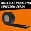 Gorilla Cinta de montaje de doble cara resistente, cinta negra,