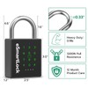 Eseesmart New Heavy Duty Smart Padlock, Bluetooth Padlock with Key