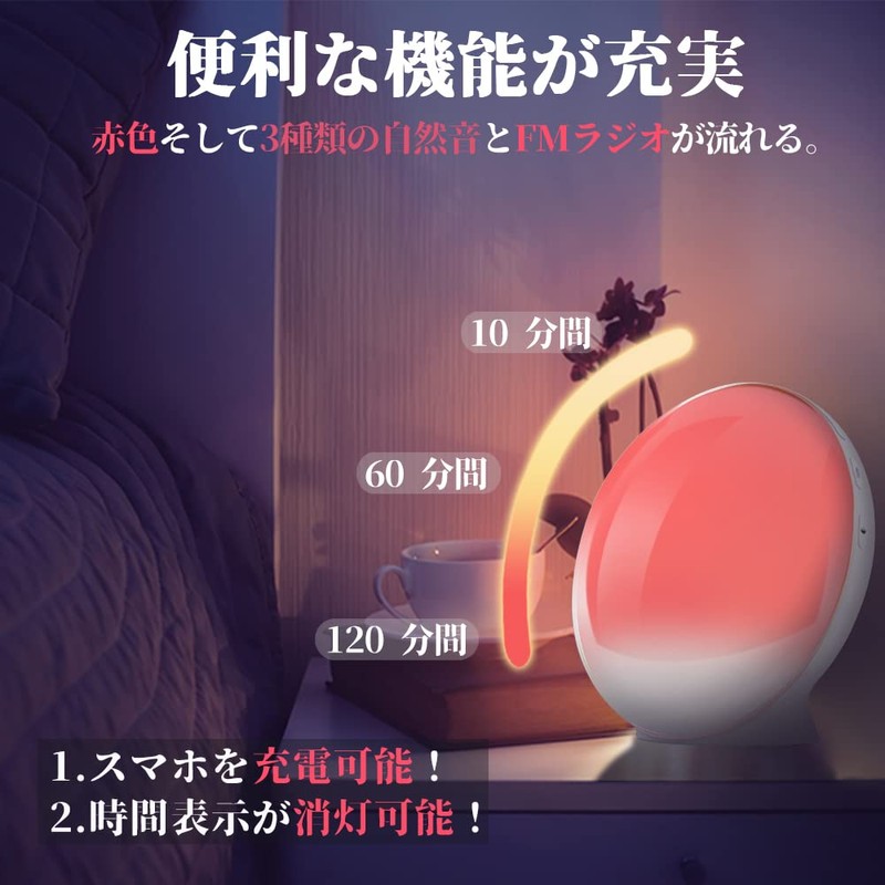 Alarm Clock Light Loud Alarm Light Digital Snooze & Radio