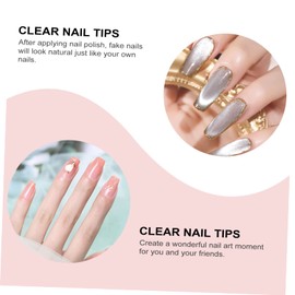 Baluue Easy Apply Nails Material 120pcs Fake Nails Nails Full Cover Artificial Nails