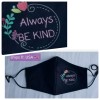 Adult face mask breathable reusable adjustable face mask cute face