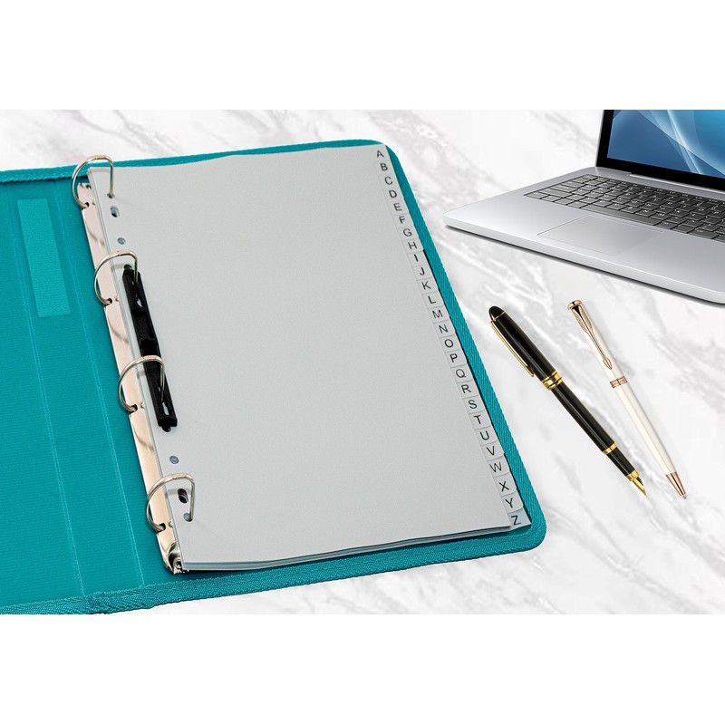 A4 Plastic Dividers (A-Z) Includes Plastic Envelope - DIN A4