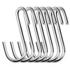 30 Pack 2.4 inches Heavy Duty S Hooks for Hanging,