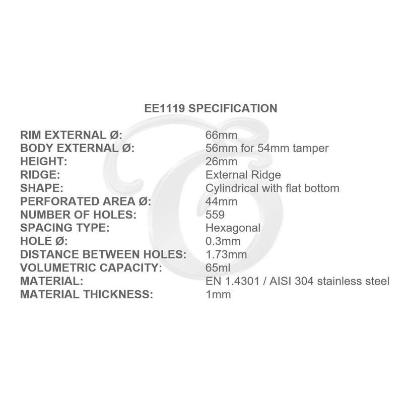Edesia Espress – FILTER INSERT FOR SAN MARCO Replacement for Strainer – 14 g (2 Cups)