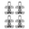 4 Pcs Swing Bar Lock Zinc Alloy Extra Thick Arm