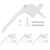 DIDA® UPVC Window Handle White, 4pcs Window Handles for UPVC