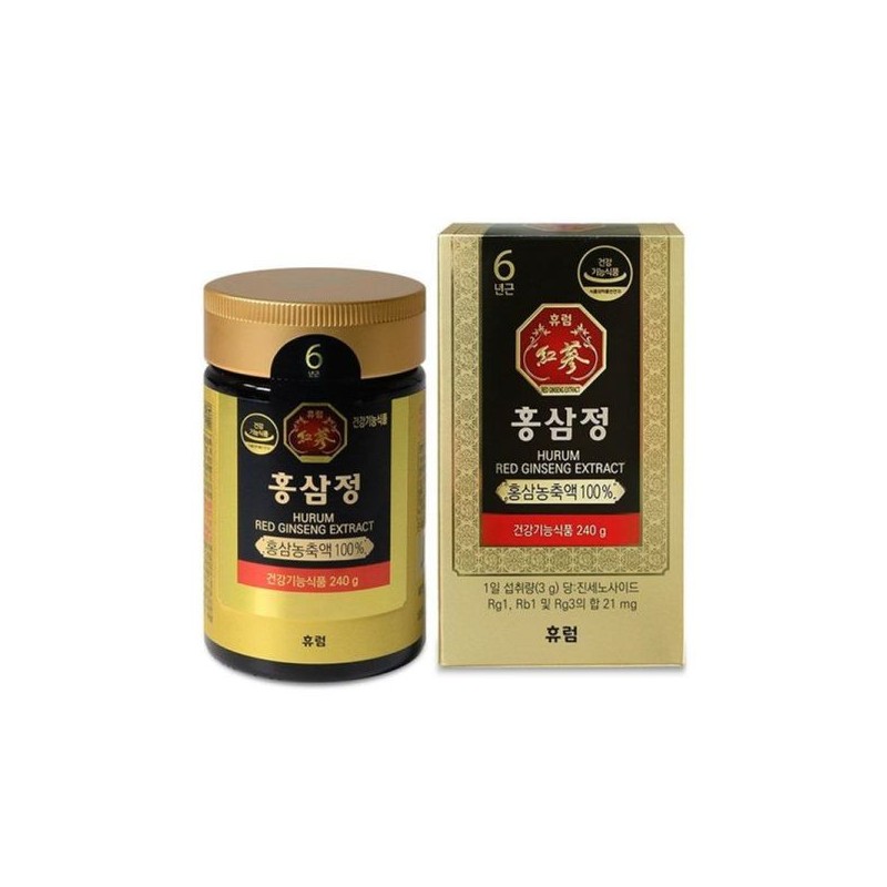 Hureum 갤러리아 홍삼정 240g 1박스 80일분 Galleria Red Ginseng Extract