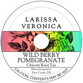Wild Berry Pomegranate Chicory Root Tea (Single Serve K-Cup Pods) (12 pods, ZIN: 576724)