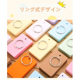 Vocabulary Book Vocabulary Card Stationery Office Supplies Multipurpose Card Ring Kanji English Simple (Purple, 1 Piece)