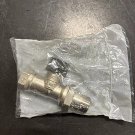 OVENTROP 1889106 TRV STRAIGHT PATTERN VALVE 3/4" NPT NICKLE PLATED