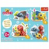 Puzzle Baby Set 4-in-1 MiniMini Fish 18 Pieces