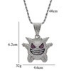 Pendant Necklace Alloy Funny Devil 60cm Stainless Steel Chain Exquisite
