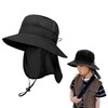 Aninako Baby Hat, UV Protection, Nursery Hat, UPF50+, Sun Shawl,