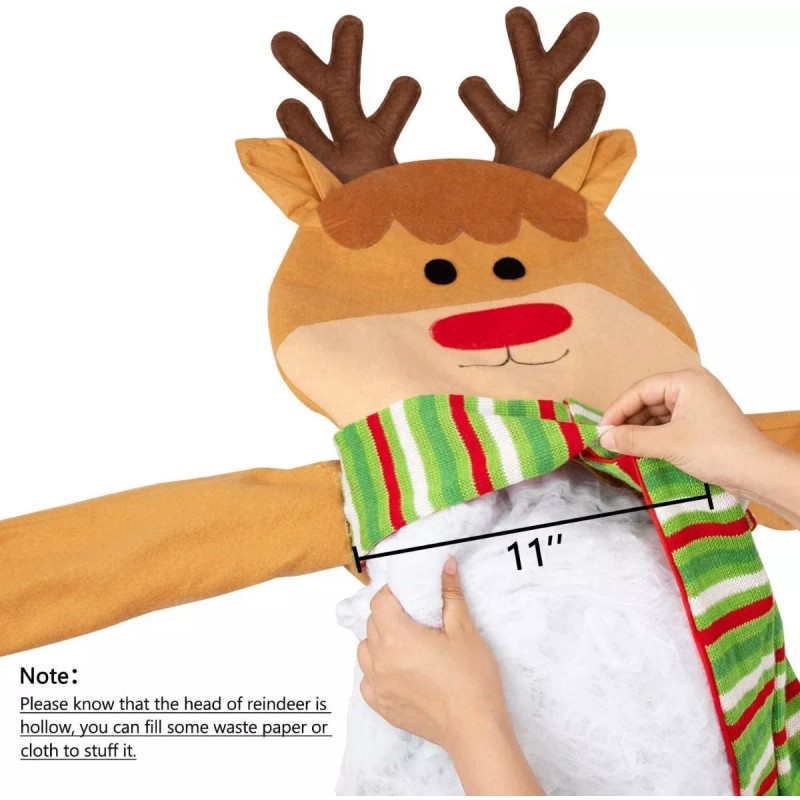 Pawsible Adorno Navidad Decoración Abraza Arbol 3d Punta Sombrero