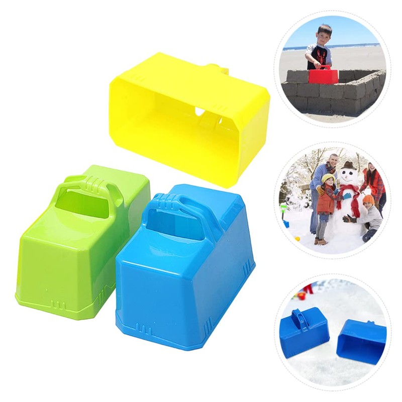 Snow Block Maker 3pcs Sand Brick Maker Snow Brick Mold