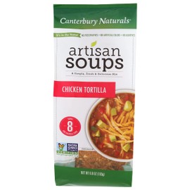 Canterbury Naturals Artisan Soup Mix, Chicken Tortilla Soup Mix, Non-GMO, Makes 8 Servings, 6.8-Ounce Bag (Pack of 1)