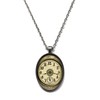 Victorian Vault Time Clock Steampunk Pendant Necklace on Chain (Design