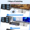 8K60Hz 4K120Hz KVM Switch 1 Monitor 3 Computers, 3 Port