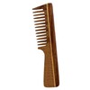 THE Unltd India finest Neem wood Handmade Comb For Detangling