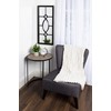 Kate and Laurel Cassat Modern Casual Window Wall Accent Mirror,