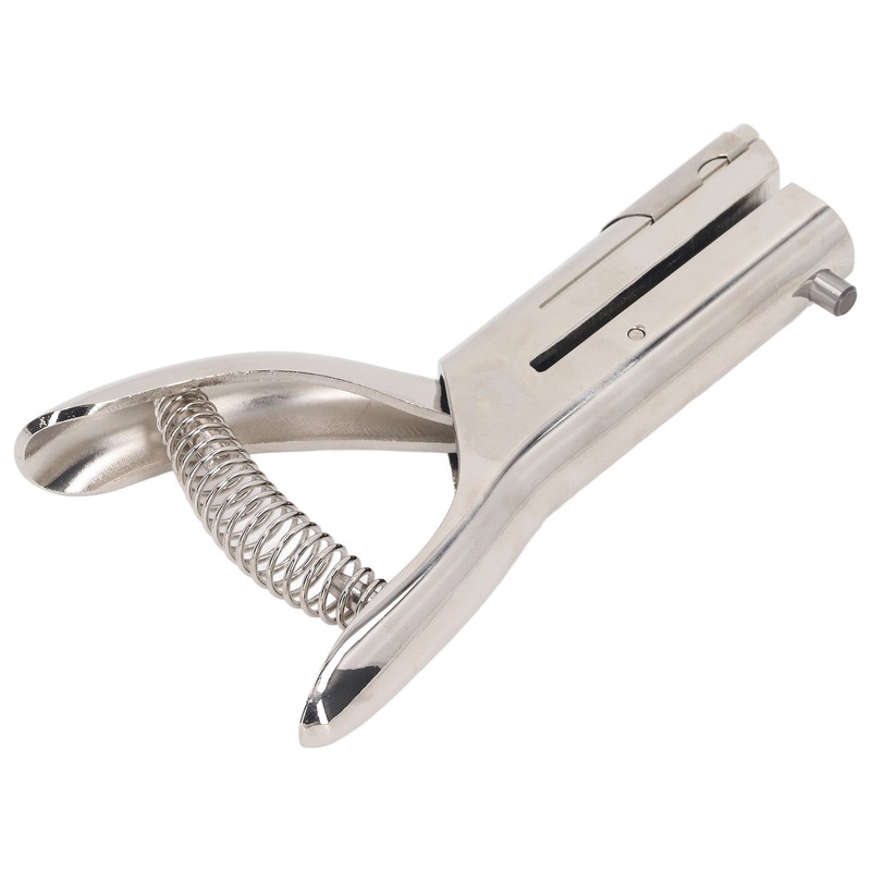 Heavy Duty Hand Held Hole Punch 6mm Dia Round Single
