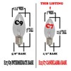 Novelty Lights 25 Foot C7 LED Outdoor Lighting Patio Christmas