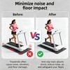 Tuieert Treadmill Incline Riser Blocks 4Pcs, Stackable Non-Slip Walking Ramp