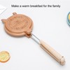 Sandwich Baking Tray Non Stick Even Heating Detachable Handle Pancake