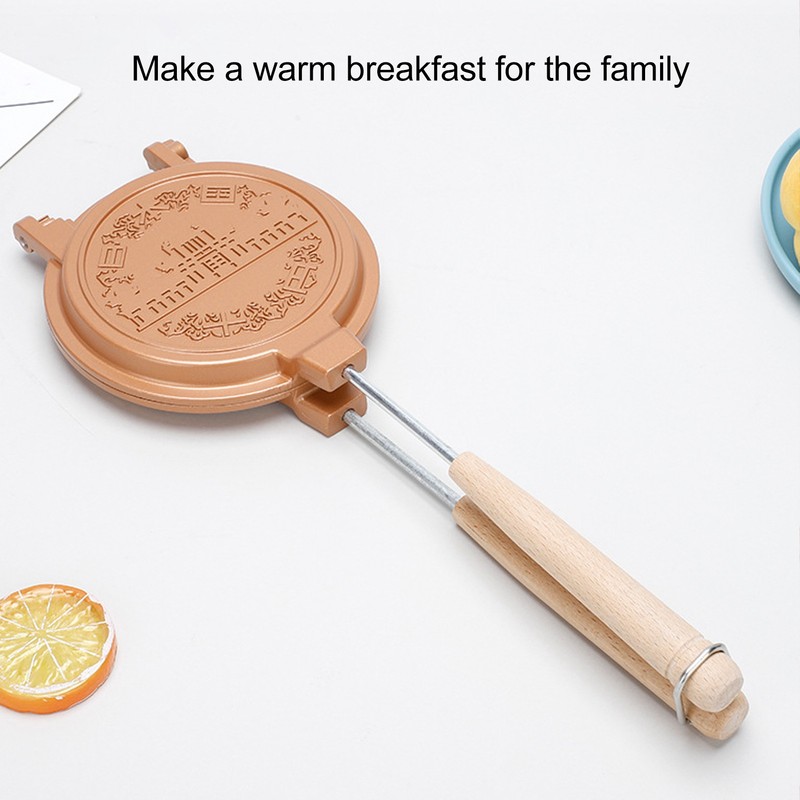 Sandwich Baking Tray Non Stick Even Heating Detachable Handle Pancake
