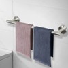 NearMoon Bath Towel Bar, Bath Accessories Thicken Stainless Steel Shower