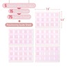 Mr. Pen- Bible Tabs, 75 Tabs, Baby Pink, Bronze Foil