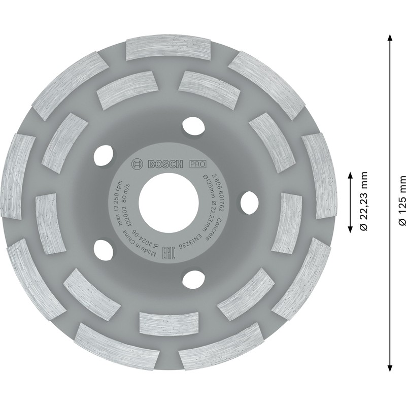 Bosch Professional Expert 2608601762 Diamond Grinding Disc for Angle Grinders