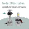 2PCS Car LED Headlight Base, Car LED Headlight Holder Headlights