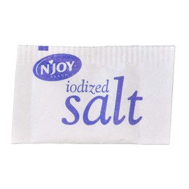 N'Joy Portion Packets Iodized Salt 3000 ct