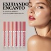 Set De 6 Labiales Handaiyan Lápiz Labial Color Rojo Mate