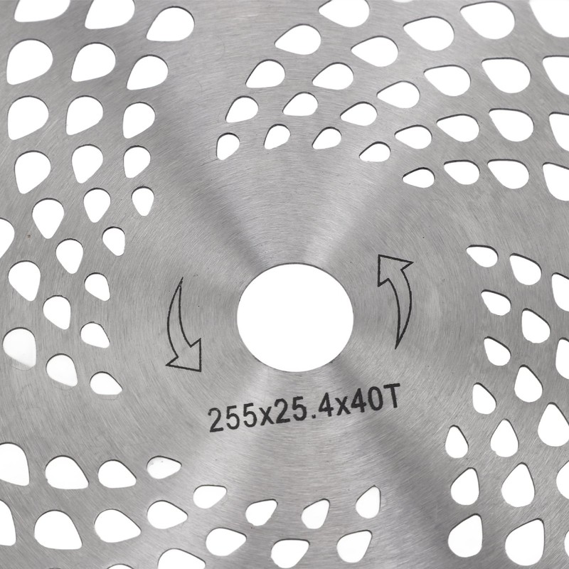 2PCS Lawn Trimmer Blade Head Alloy Steel 10in Accurate Cutting