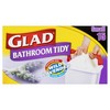 Glad Bathroom Tidy Drawstring Bags, Fits Small 12L Bins, Wild