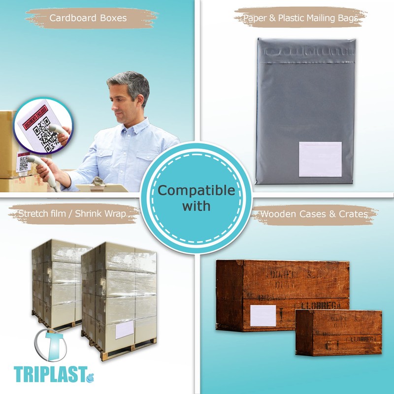Triplast 100 x A7 Plain Document Enclosed Wallet (95 x