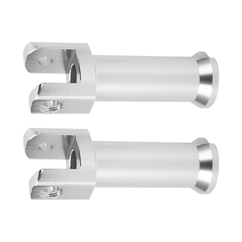 Passenger Foot Peg Mounts Kit 50500769 Silver Sturdy Stable High
