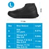 Zbyoujer - Fundas impermeables para zapatos de lluvia de silicona,