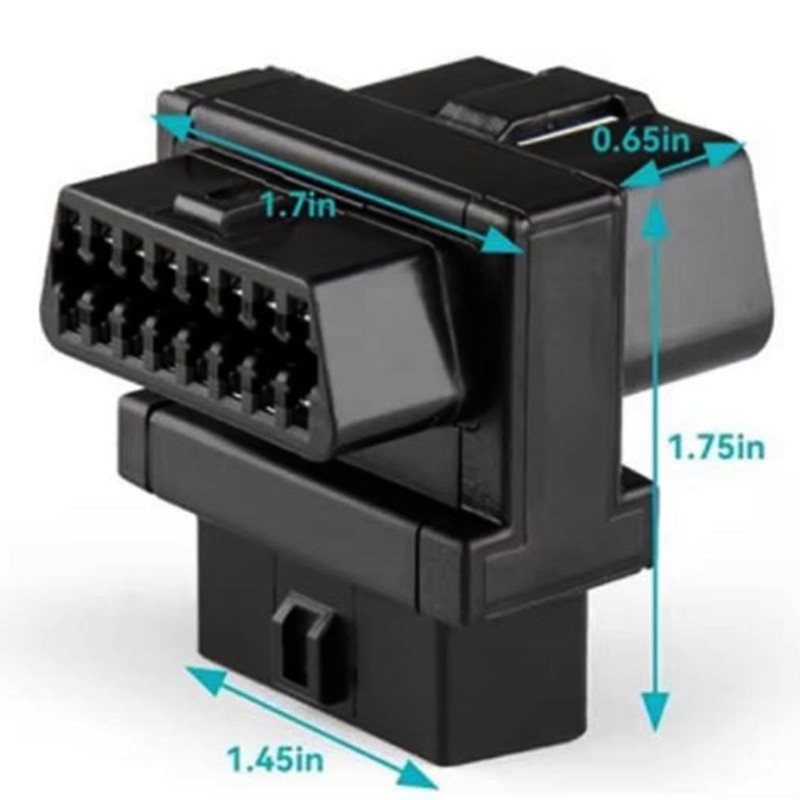 MagiDeal 1 to 2 OBDII Port Extension Converter OBD2 Splitter
