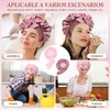 2 Pcs Gorro de Seda para Dormir, Gorro De Dormir