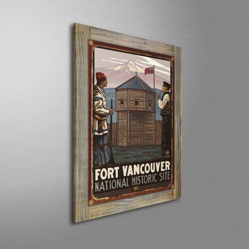 Northwest Art Mall Fort Vancouver National Historic Site Rustic Metal