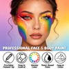 Green Face Body Paint, Water Based Face Painting Cream Makeup