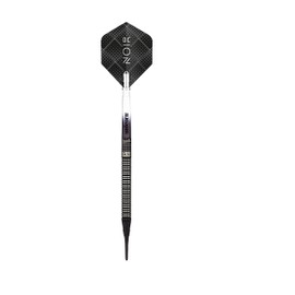 UNICORN Darts Set | Gary 'The Flying Scotsman' Anderson Noir Organic | 70% Tungsten Barrels with Black Titanium Coating | Soft Tip | 18 g