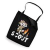 Cat Scout Camping Scouting Scouts Camper Tote Bag