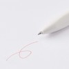MUJI 02553036 Triangular 2-Color Ballpoint Pen, Mechanical Pencil, White, Ink