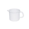 Riess - pot with handle 16 cm, 2 liter, white