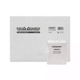 PRO SOURCE Light-Duty Bonded Cellulose Dry Wipes: 20 Packs; 1,000 Wipes total